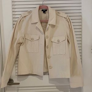 Cream Paige jacket